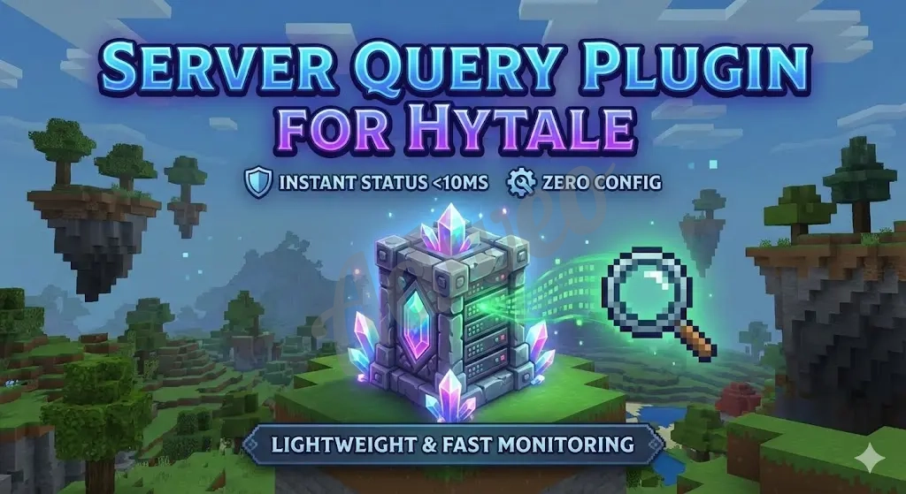 🔌 Server Query Plugin for Hytale